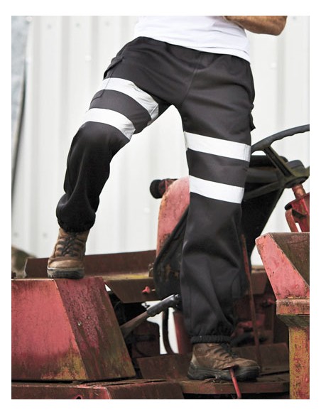 YOK-HV016T-Hi-Vis Jogging Bottoms 2